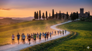 Crete Senesi Ultramarathon 1-3.5.2026 za trkače iz Splita, Šibenika, Zadra i Rijeke