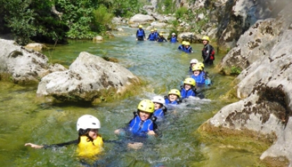 CANYONING on the Cetina river