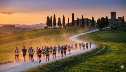 Crete Senesi Ultramarathon 1-3.5.2026 za trkače iz Splita, Šibenika, Zadra i Rijeke
